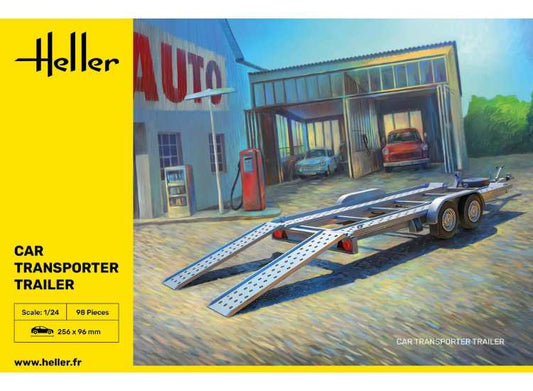 1/24 Heller - Car Transporter Trailer