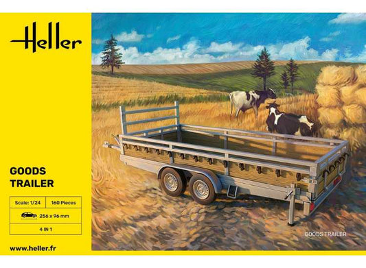 1/24 Heller - Goods Trailer