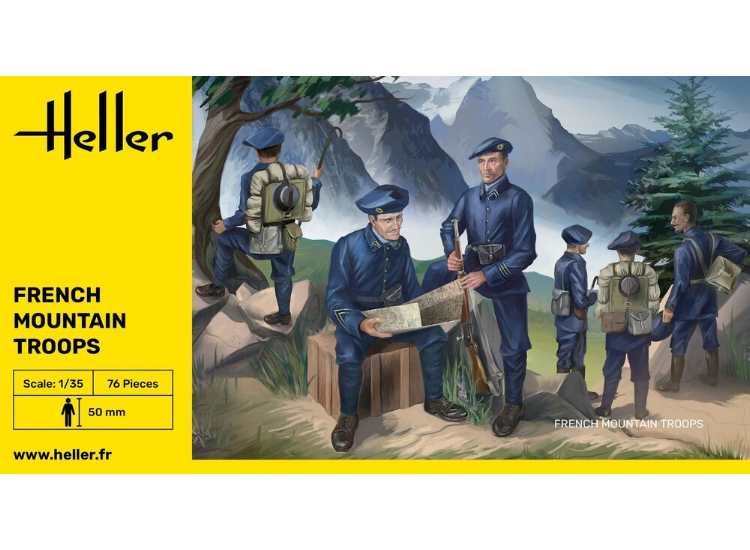 1/35 Heller - French Mountain Troops