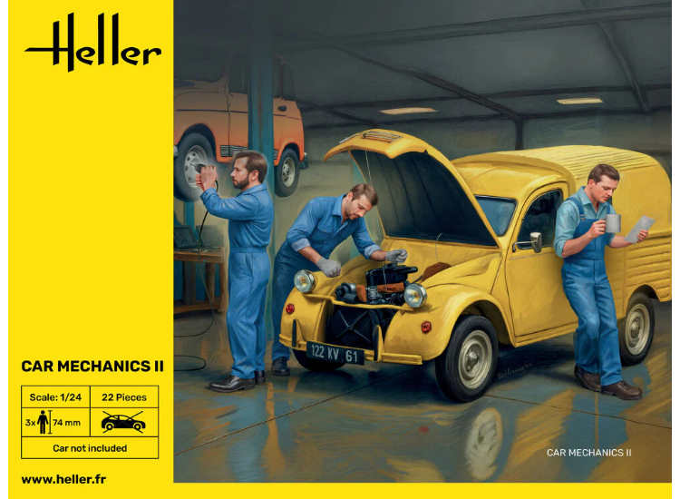 1/24 Heller - Car Mechanics II