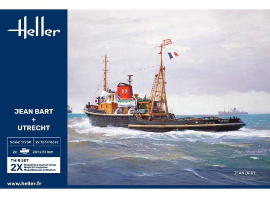 1/200 Heller - Jean Bart & Utrecht Twin Pack
