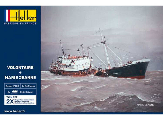 1/200 Heller - Volontaire & Marie Jeanne Twin Pack