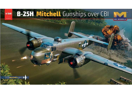 1/32 Hong Kong Models - B-25H Mitchell Gunships over CBI