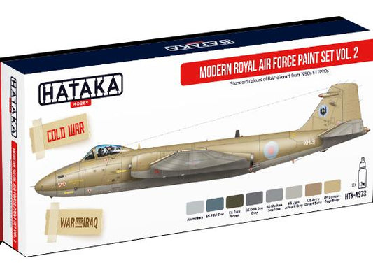 8 x 17ml Hataka - Acrylic Paint Set - Modern Royal Air Force Vol. 2