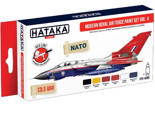 6 x 17ml Hataka - Acrylic Paint Set - Modern Royal Air Force vol. 4