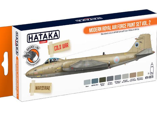 8 x 17ml Hataka - Lacquer Paint Set - Modern Royal Air Force vol. 2