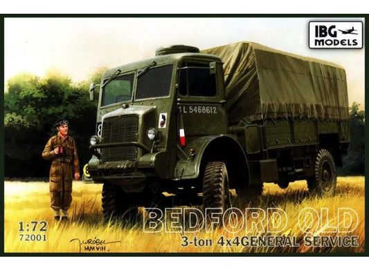 1/72 IBG - Bedford QLD 3 ton 4x4 General Service
