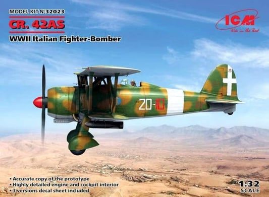 1/32 ICM - Cr. 42AS WW II Italian Fighter-Bomber