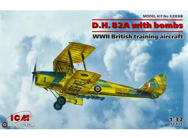 1/32 ICM - Dh.82A Tiger Moth w/ Bombs