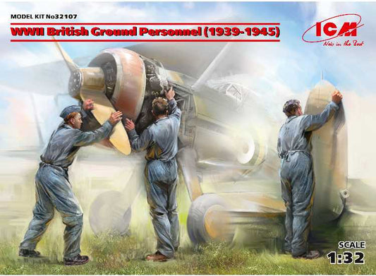 1/32 ICM - WWII British Ground Personnel (1939-1945)