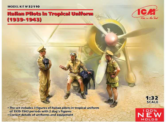 1/35 ICM - Italian Pilots in Tropical Uniform (1939-1943)