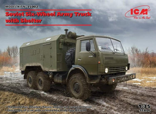 1/35 ICM - Soviet Six-Wheel Army Truck w/ Shelter