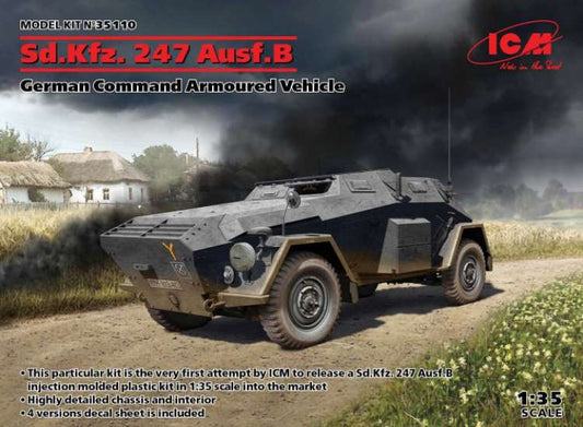 1/35 ICM - German Command Armoured Vehicle Sd.Kfz.247 Ausf.B