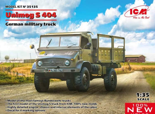 1/35 ICM - Unimog S 404 German military truck