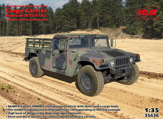 1/35 ICM - Humvee M1097A2 Cargo Carrier
