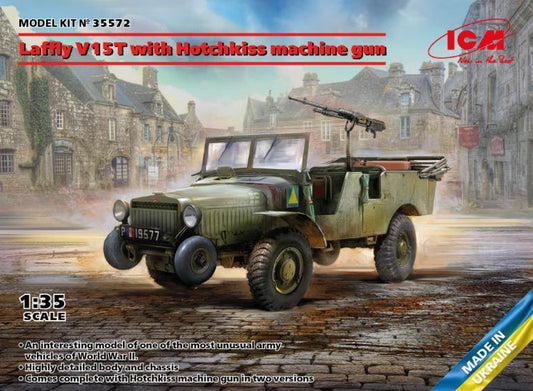 1/35 ICM - Laffly V15T with Hotchkiss machinegun