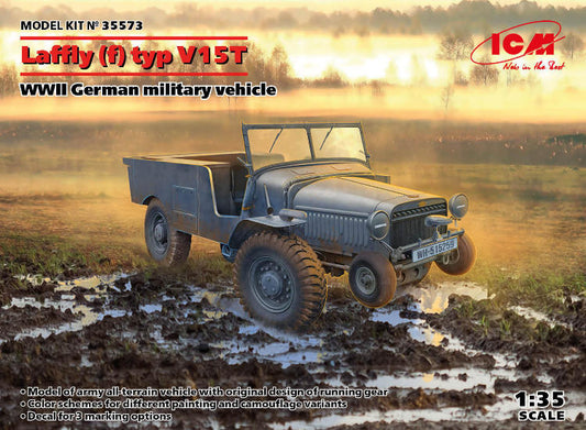 1/35 ICM - WWII German military vehicle Laffly (f) Typ V15T