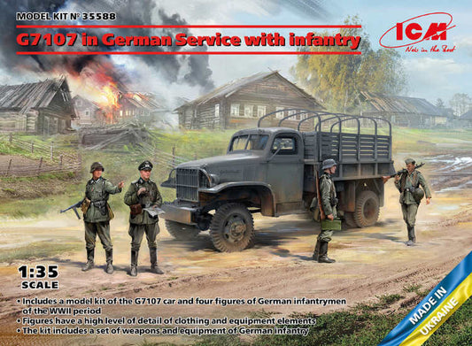 1/35 ICM - G7107 in German Service w/ Infantry