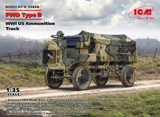 1/35 ICM - FWD Type B WWI US Ammunition Truck