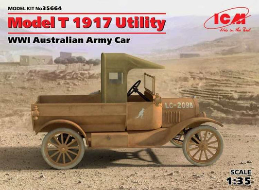 1/35 ICM - Model T 1917 Utility, WWI Australian Army Car