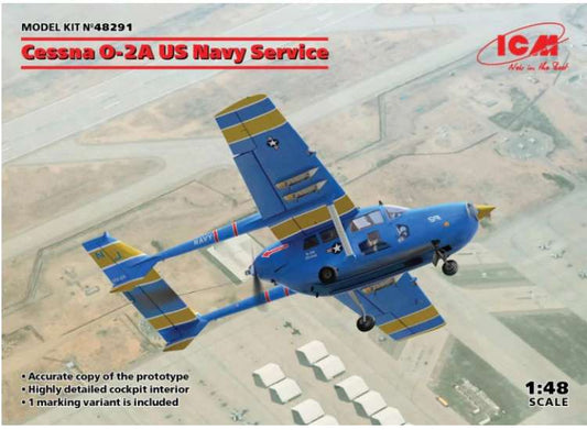 1/48 ICM - Cessna O-2A US Navy Service