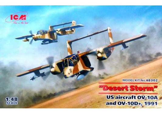 1/48 ICM - US Aircraft OV-10A and OV-10D Desert Storm 1991