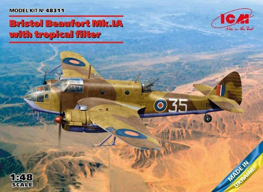 1/48 ICM - Bristol Beaufort Mk.IA w/ Tropical Filter