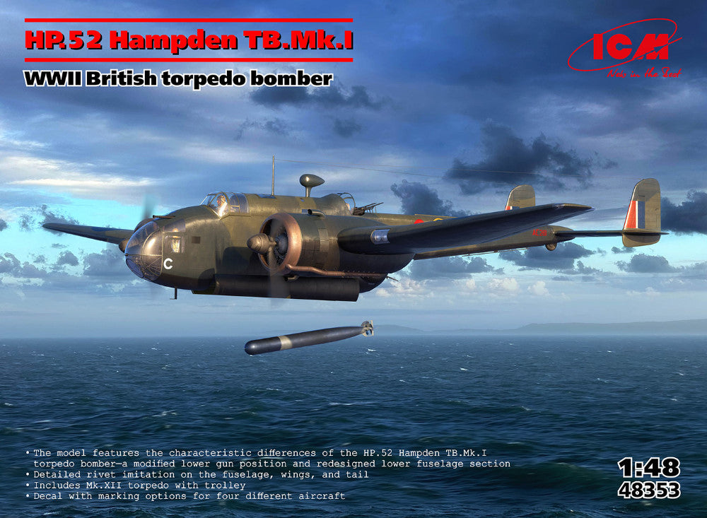 1/48 ICM - HP.52 Hampden TB MK. I