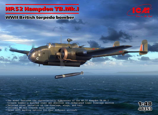1/48 ICM - HP.52 Hampden TB MK. I