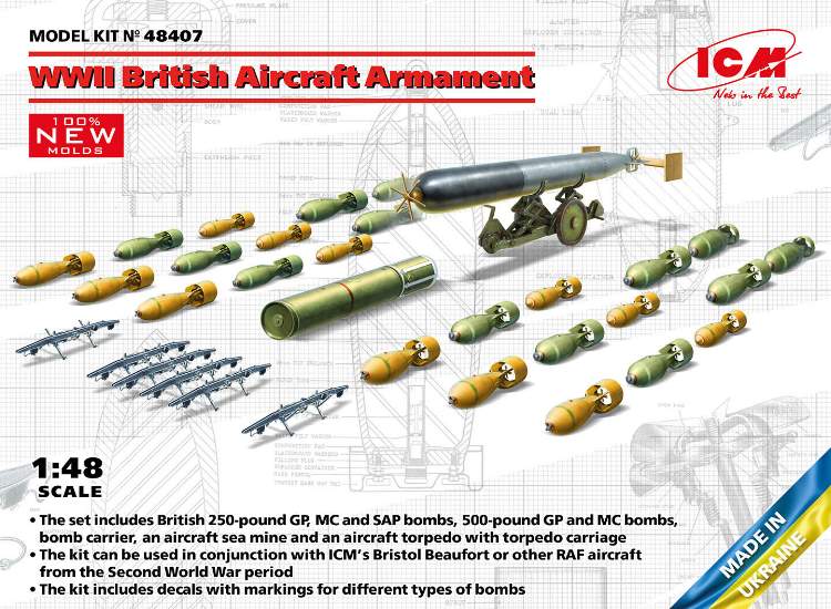 1/48 ICM - WWII British Aircraft Armament