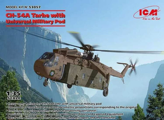 1/35 ICM - CH-54A Tarhe With Universal Military Pod