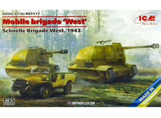 1/35 ICM - Mobile Brigade 'West' (Schnelle Brigade West), 1943