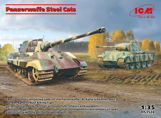 1/35 ICM - Panzerwaffe Steel Cats
