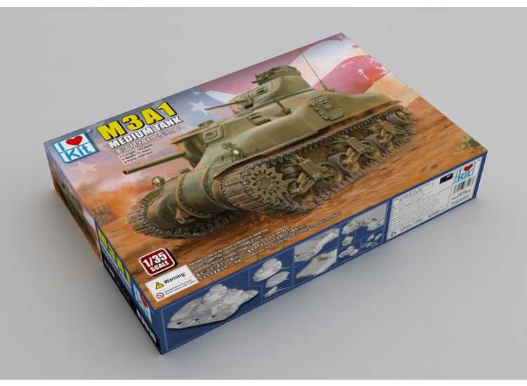 1/35 I Love Kits - M3A1 Medium Tank