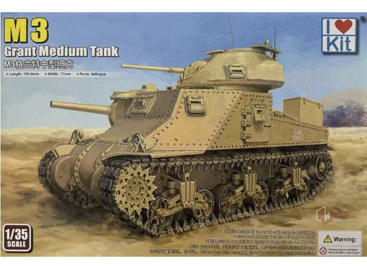 1/35 I Love Kits - M3 Grant Medium Tank
