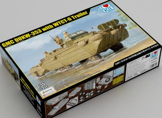 1/35 I Love Kits - GMC DUKW-353 w/ WTCT-6 Trailer