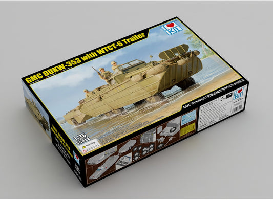 1/35 I Love Kits - GMC DUKW-353 w/ WTCT-6 Trailer