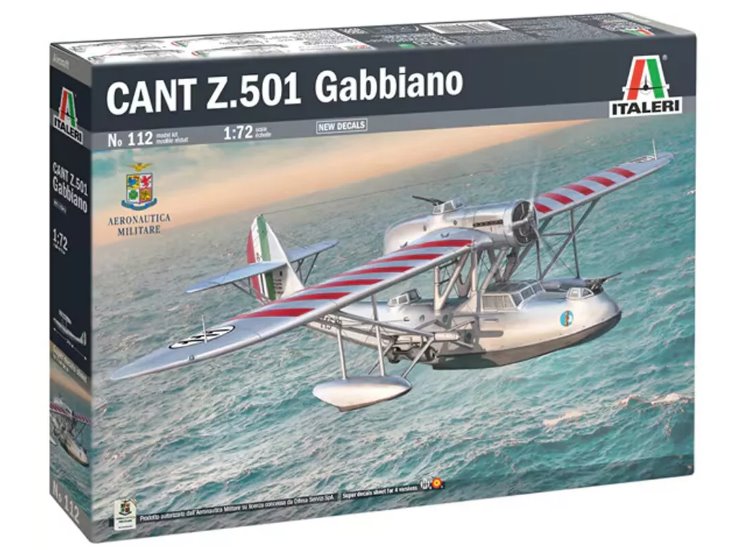 1/72 Italeri - CANT. Z. 501 Italian Flying boar