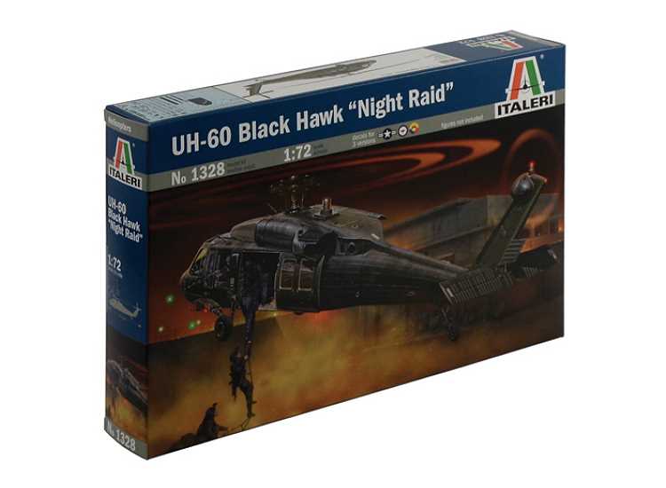 1/72 Italeri - UH-60/MH-60 Black Hawk 'Night Raid'