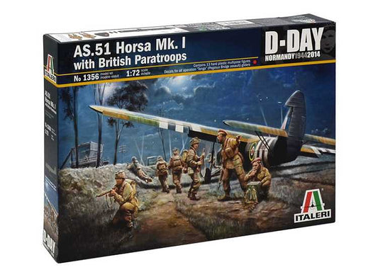 1/72 Italeri - AS.51 Horsa Mk.I w/ British Paratroops
