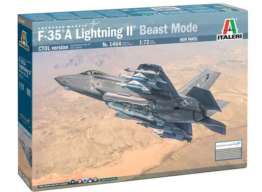 1/72 Italeri - F-35A Lightning II CTOL version (Beast Mode)