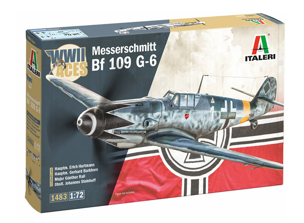 1/72 Italeri - Messerschmitt Bf 109 G-6 WWII Aces