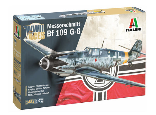 1/72 Italeri - Messerschmitt Bf 109 G-6 WWII Aces