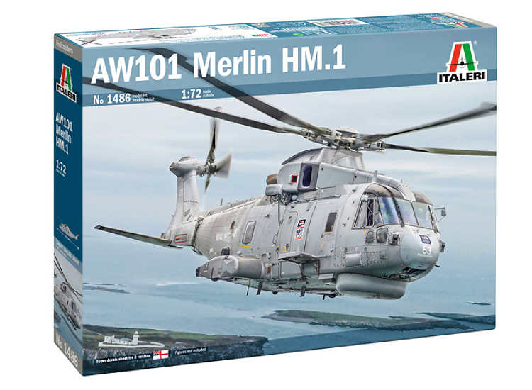 1/72 Italeri - AW 101 Merlin HM.1
