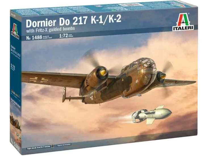 1/72 Italeri - Dornier Do 217K-1/K-2 w/ Fritz-X