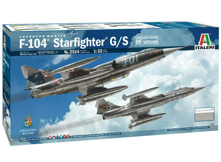 1/32 Italeri - F-104 G/S Starfighter (Upgraded RF Versiion)