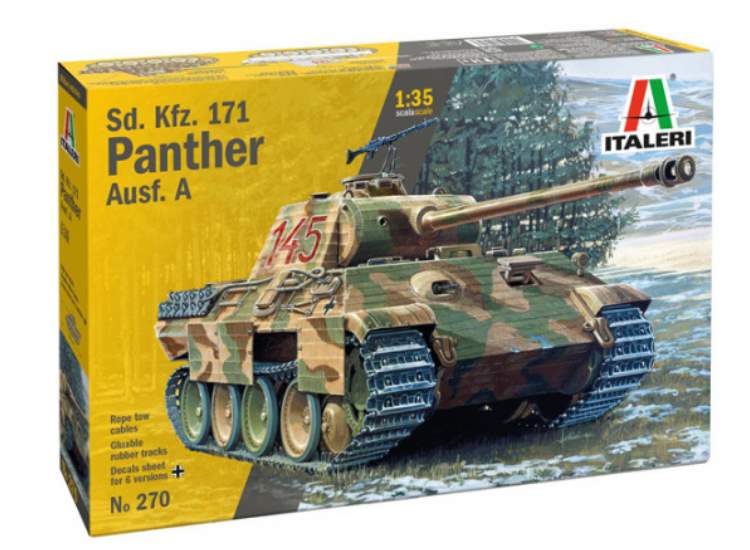 1/35 Italeri - Panther Ausf. A