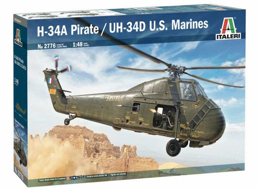 1/48 Italeri - H-34A Pirate / UH-34D US Marines