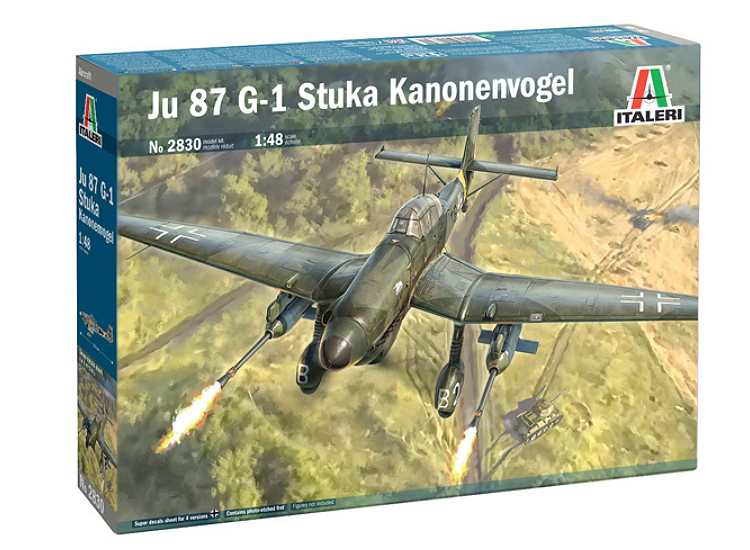 1/48 Italeri - Ju 87 G-1 Stuka Kanonenvogel