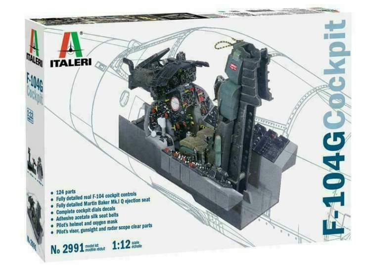 1/12 Italeri - F-104G Cockpit